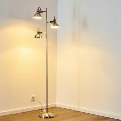 Reality Tina Stehleuchte Nickel-Matt, 3-flammig -Bürolampen Verkäufe tina stehleuchte h3023198 18