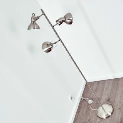 Reality Tina Stehleuchte Nickel-Matt, 3-flammig -Bürolampen Verkäufe tina stehleuchte h3023198 22