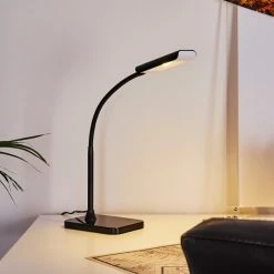 Hofstein Tischleuchte LED Schwarz, 1-flammig 25 Hofstein Tischleuchte LED Schwarz, 1-flammig -Bürolampen Verkäufe tischleuchte h3371008 11