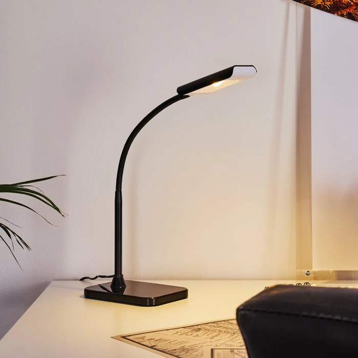 Hofstein Tischleuchte LED Schwarz, 1-flammig 12 Hofstein Tischleuchte LED Schwarz, 1-flammig – Bild 12