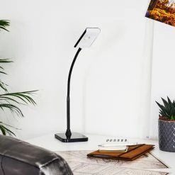 Hofstein Tischleuchte LED Schwarz, 1-flammig 26 Hofstein Tischleuchte LED Schwarz, 1-flammig -Bürolampen Verkäufe tischleuchte h3371008 12