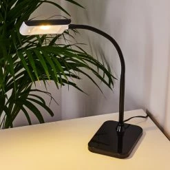 Hofstein Tischleuchte LED Schwarz, 1-flammig 20 Hofstein Tischleuchte LED Schwarz, 1-flammig -Bürolampen Verkäufe tischleuchte h3371008 6