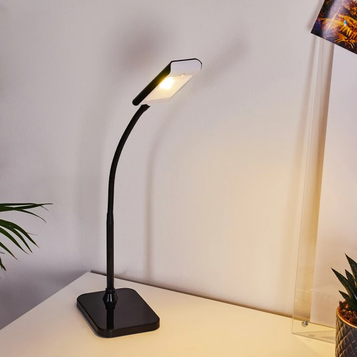 Hofstein Tischleuchte LED Schwarz, 1-flammig 8 Hofstein Tischleuchte LED Schwarz, 1-flammig – Bild 8