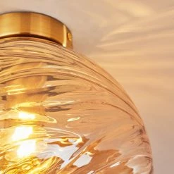 Hofstein Tomboul Deckenleuchte Gold, 1-flammig -Bürolampen Verkäufe tomboul deckenleuchte h3433652 12