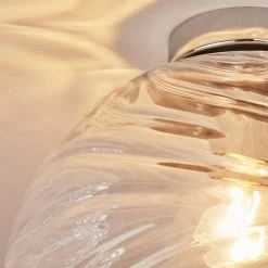 Hofstein Tomboul Deckenleuchte Chrom, 1-flammig -Bürolampen Verkäufe tomboul deckenleuchte h3433713 11