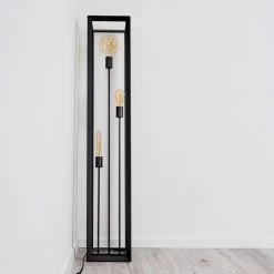 Hofstein Traryd Stehleuchte Schwarz, 3-flammig -Bürolampen Verkäufe traryd stehleuchte h3362037 3