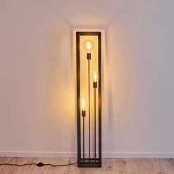 Hofstein Traryd Stehleuchte Schwarz, 3-flammig -Bürolampen Verkäufe traryd stehleuchte h3362037 4