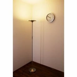 Trio Leuchten ARANGO Stehleuchte LED Nickel-Matt, 1-flammig -Bürolampen Verkäufe trio leuchten arango stehleuchte 429110107 do1 3