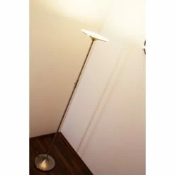 Trio Leuchten ARANGO Stehleuchte LED Nickel-Matt, 1-flammig -Bürolampen Verkäufe trio leuchten arango stehleuchte 429110107 do1 4