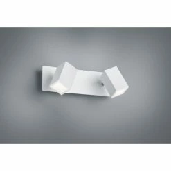 Trio Leuchten LAGOS Wandleuchte LED weiß matt, 2-flammig