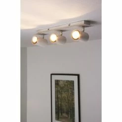 Trio Leuchten MARLEY Deckenleuchte Weiß, 3-flammig -Bürolampen Verkäufe trio leuchten marley deckenleuchte 802400301 do1 7