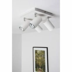 Trio Leuchten MARLEY Deckenleuchte Weiß, 4-flammig -Bürolampen Verkäufe trio leuchten marley deckenleuchte 802430401 do1 2