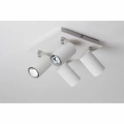 Trio Leuchten MARLEY Deckenleuchte Weiß, 4-flammig -Bürolampen Verkäufe trio leuchten marley deckenleuchte 802430401 do1 21