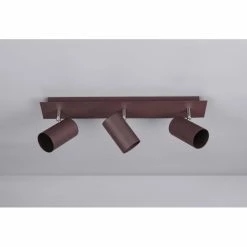 Trio Leuchten MARLEY Strahler Rostfarben, 3-flammig -Bürolampen Verkäufe trio leuchten marley strahler 802400324 3