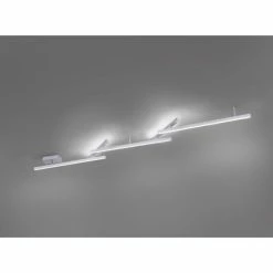Trio Leuchten WiZ MELBY Deckenleuchte LED Nickel-Matt, 1-flammig, Fernbedienung, Farbwechsler -Bürolampen Verkäufe trio leuchten wiz melby deckenleuchte 651210507 3