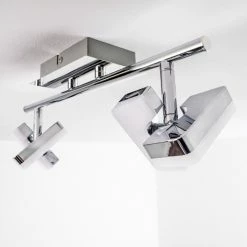 Hofstein Turin Deckenspot LED Chrom, 2-flammig -Bürolampen Verkäufe turin deckenspot h167619 18