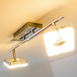 Hofstein Turin Deckenspot LED Chrom, 2-flammig -Bürolampen Verkäufe turin deckenspot h167619 4