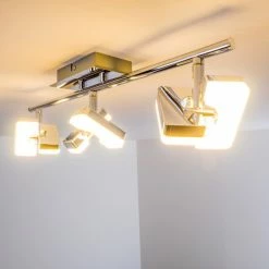 Hofstein Turin Deckenspot LED Chrom, 3-flammig -Bürolampen Verkäufe turin deckenspot h167626 18