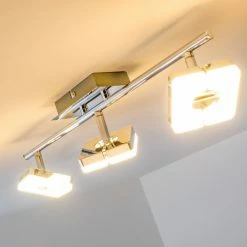 Hofstein Turin Deckenspot LED Chrom, 3-flammig -Bürolampen Verkäufe turin deckenspot h167626 23