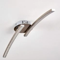 Hofstein Tusula Deckenleuchte LED Nickel-Matt, 2-flammig -Bürolampen Verkäufe tusula deckenleuchte h3274347 6