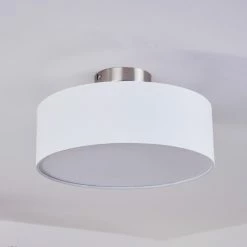 Hofstein Tveid Deckenleuchte Nickel-Matt, 2-flammig -Bürolampen Verkäufe tveid deckenleuchte h3433515 7