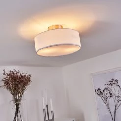 Hofstein Tveid Deckenleuchte Nickel-Matt, 2-flammig -Bürolampen Verkäufe tveid deckenleuchte h3433515 8