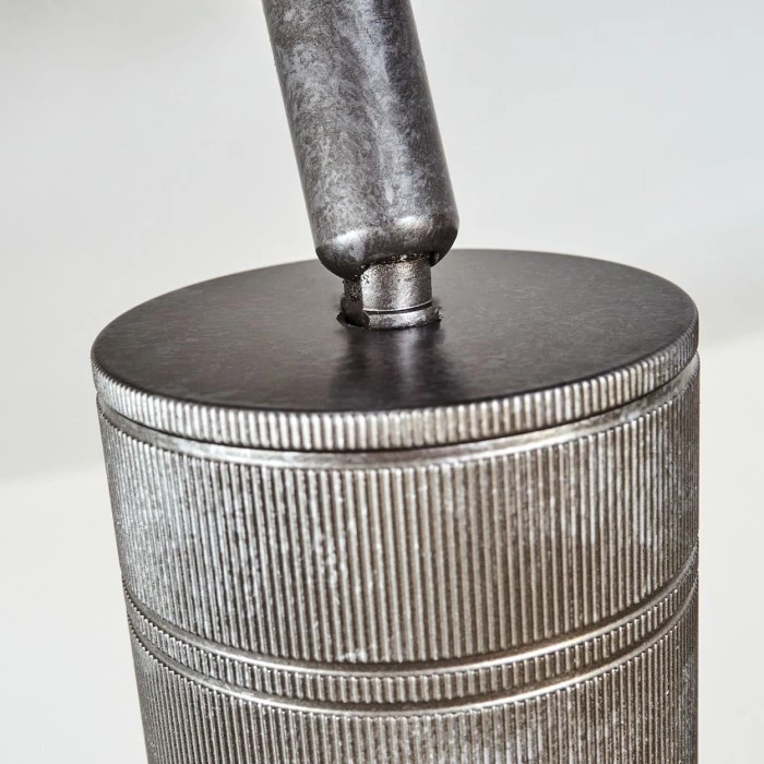 Hofstein Tyldom Deckenleuchte Grau, Silber, 2-flammig 6 Hofstein Tyldom Deckenleuchte Grau, Silber, 2-flammig – Bild 6