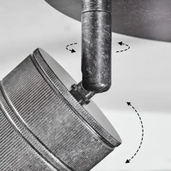 Hofstein Tyldom Deckenleuchte Altsilber, 3-flammig -Bürolampen Verkäufe tyldom deckenleuchte h3434154 5