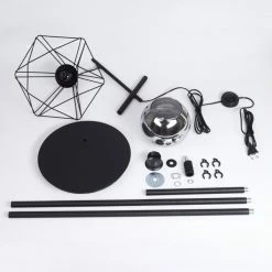 Hofstein Uarau Stehleuchte Schwarz, 1-flammig -Bürolampen Verkäufe uarau stehleuchte h3444221 4