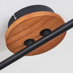 Hofstein Uatuasa Deckenleuchte Schwarz, Naturfarben, 2-flammig -Bürolampen Verkäufe uatuasa deckenleuchte h3443262 2