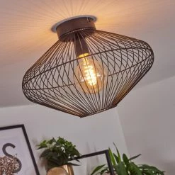 Hofstein Unafo Deckenleuchte Schwarz, 1-flammig -Bürolampen Verkäufe unafo deckenleuchte h3442715 10