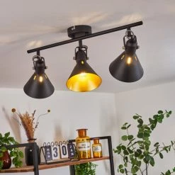 Hofstein Upiano Deckenleuchte Chrom, Schwarz, 3-flammig 22 Hofstein Upiano Deckenleuchte Chrom, Schwarz, 3-flammig -Bürolampen Verkäufe upiano deckenleuchte h3017791 10