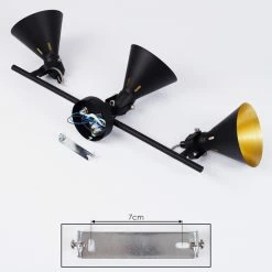 Hofstein Upiano Deckenleuchte Chrom, Schwarz, 3-flammig 16 Hofstein Upiano Deckenleuchte Chrom, Schwarz, 3-flammig -Bürolampen Verkäufe upiano deckenleuchte h3017791 4