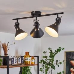 Hofstein Upiano Deckenleuchte Schwarz, 3-flammig -Bürolampen Verkäufe upiano deckenleuchte h3017838 9