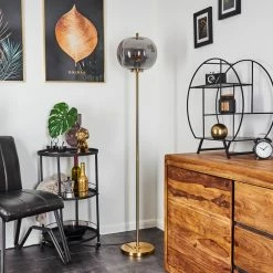 Hofstein Verbania Stehleuchte Messing, 1-flammig -Bürolampen Verkäufe verbania stehleuchte h3443682 9