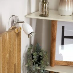 Hofstein Vesubio Klemmleuchte Chrom, Transparent, Klar, 1-flammig 23 Hofstein Vesubio Klemmleuchte Chrom, Transparent, Klar, 1-flammig -Bürolampen Verkäufe vesubio klemmleuchte h3459379 11