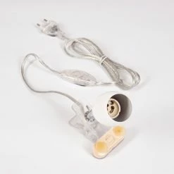 Hofstein Vesubio Klemmleuchte Chrom, Transparent, Klar, 1-flammig 16 Hofstein Vesubio Klemmleuchte Chrom, Transparent, Klar, 1-flammig -Bürolampen Verkäufe vesubio klemmleuchte h3459379 4