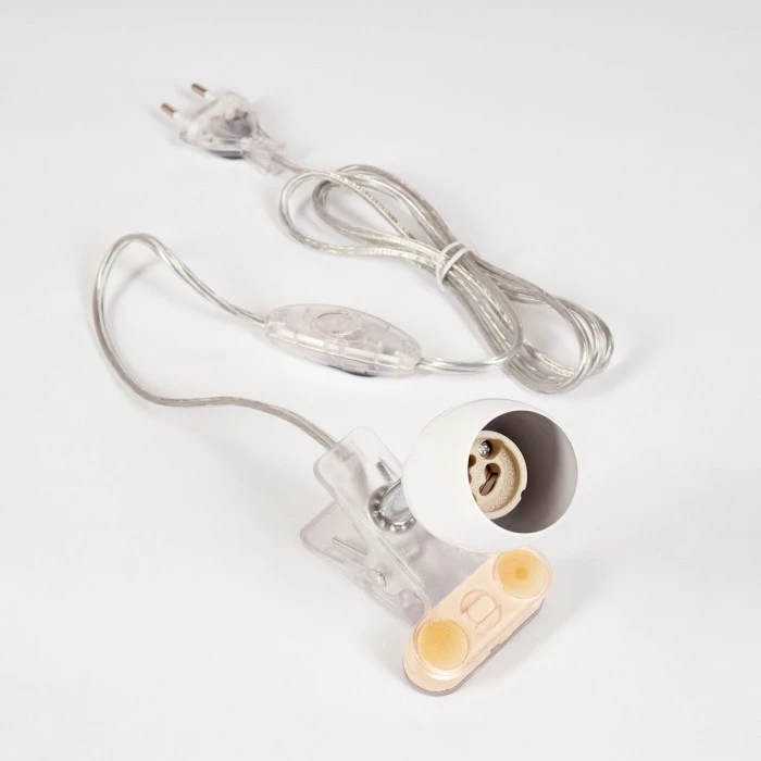 Hofstein Vesubio Klemmleuchte Chrom, Transparent, Klar, 1-flammig 5 Hofstein Vesubio Klemmleuchte Chrom, Transparent, Klar, 1-flammig – Bild 5