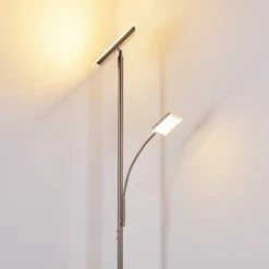 Hofstein Veteli Deckenfluter LED Edelstahl, 2-flammig -Bürolampen Verkäufe veteli deckenfluter h3274576 9