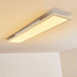 Hofstein Voisines Deckenpanel LED Weiß, 1-flammig, Fernbedienung, Farbwechsler -Bürolampen Verkäufe voisines deckenpanel h3267776 do1 10