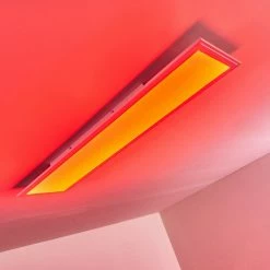 Hofstein Voisines Deckenpanel LED Weiß, 1-flammig, Fernbedienung, Farbwechsler -Bürolampen Verkäufe voisines deckenpanel h3267776 do1 16