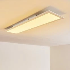 Hofstein Voisines Deckenpanel LED Weiß, 1-flammig, Fernbedienung, Farbwechsler -Bürolampen Verkäufe voisines deckenpanel h3267776 do1 18