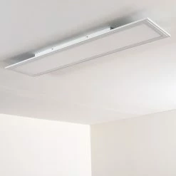 Hofstein Voisines Deckenpanel LED Weiß, 1-flammig, Fernbedienung, Farbwechsler -Bürolampen Verkäufe voisines deckenpanel h3267776 do1 19