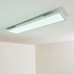 Hofstein Voisines Deckenpanel LED Weiß, 1-flammig, Fernbedienung, Farbwechsler -Bürolampen Verkäufe voisines deckenpanel h3267776 do1 7