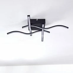 Hofstein Voltti Deckenleuchte LED Schwarz, 4-flammig -Bürolampen Verkäufe voltti deckenleuchte h3090084 8