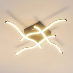 Hofstein Voltti Deckenleuchte LED Schwarz, 4-flammig -Bürolampen Verkäufe voltti deckenleuchte h3090084 9