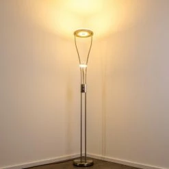 Hofstein Watino Deckenfluter LED Nickel-Matt, 3-flammig -Bürolampen Verkäufe watino deckenfluter h000458 8