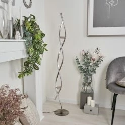 Hofstein Wellington Stehleuchte LED Edelstahl, 2-flammig -Bürolampen Verkäufe wellington stehleuchte h3009086 9