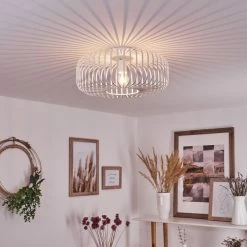 Hofstein Wemude Deckenleuchte Weiß, 1-flammig -Bürolampen Verkäufe wemude deckenleuchte h3019214 6