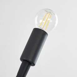 Hofstein Wertach Deckenleuchte Schwarz, 6-flammig -Bürolampen Verkäufe wertach deckenleuchte h3345382 17